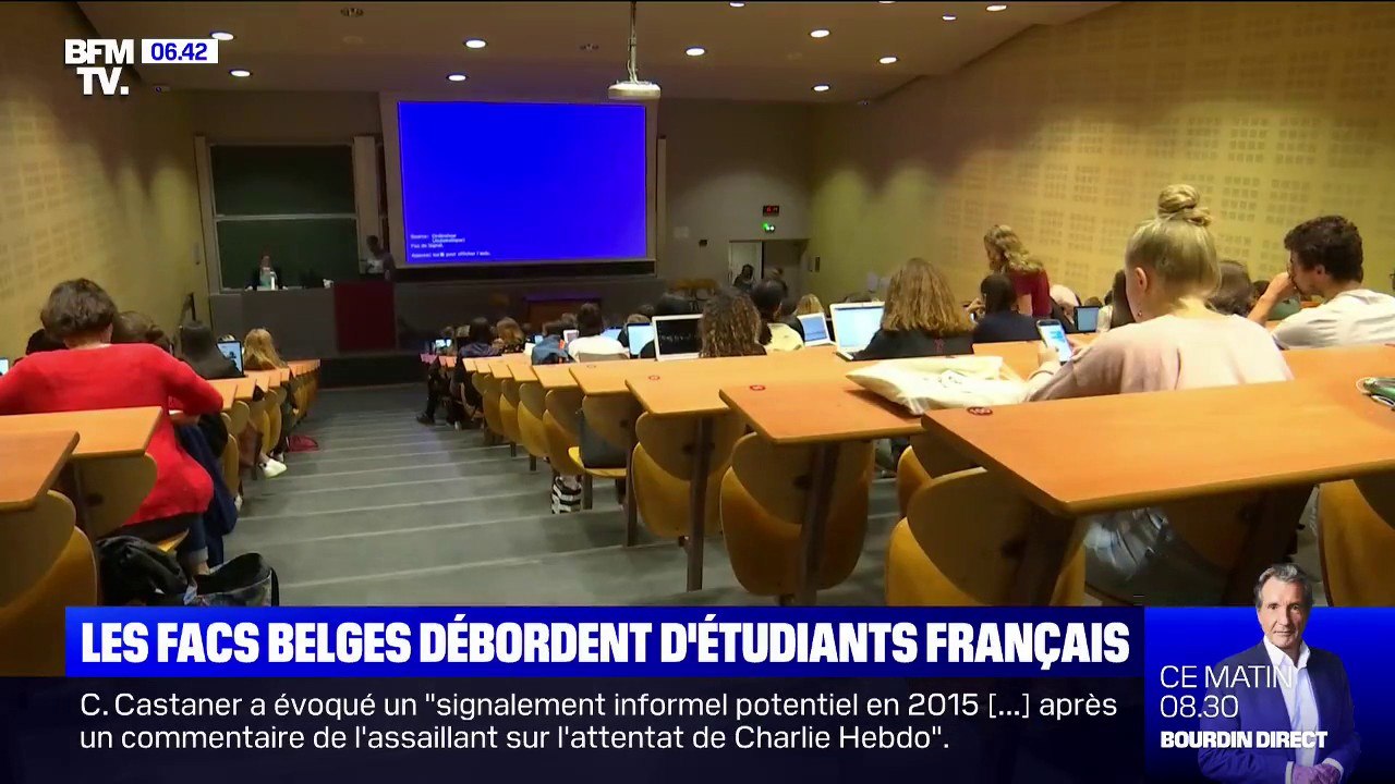 Faute de places dans l'Hexagone, les étudiants...