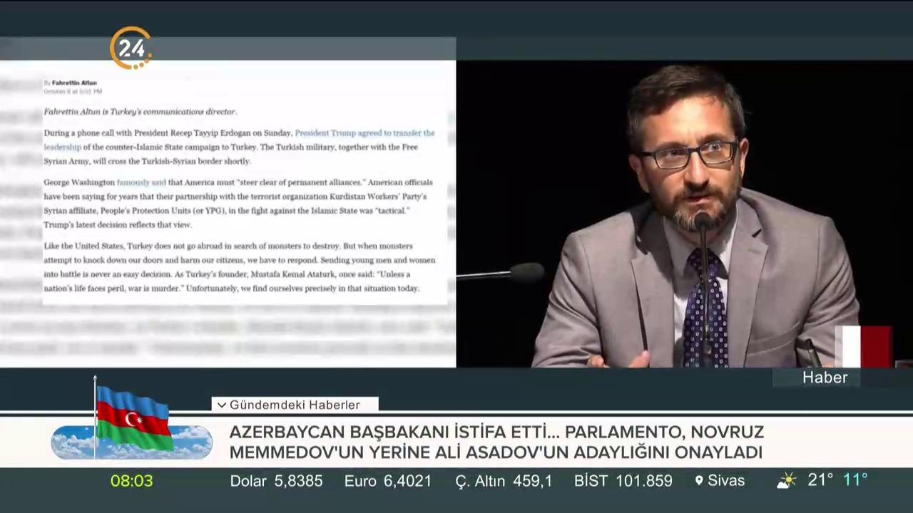 Altun Washington Post'a yazdı