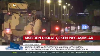 MSB'den dikkat çeken paylaşımlar