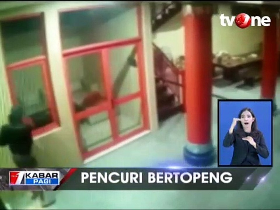Pencuri Bertopeng di Vihara Tertangkap