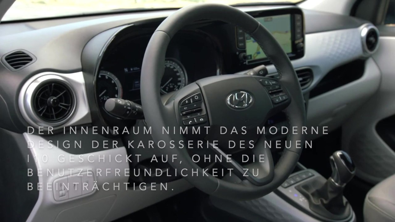 Hyundai i10 - Neues Design-Konzept im Innenraum