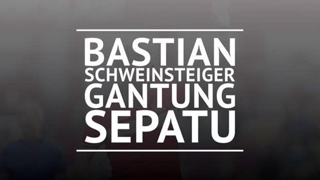 Bastian Schweinsteiger gantung sepatu dari dunia sepakbola
