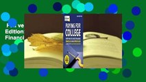 Full version  Paying for College, 2020 Edition: Everything You Need to Maximize Financial Aid and