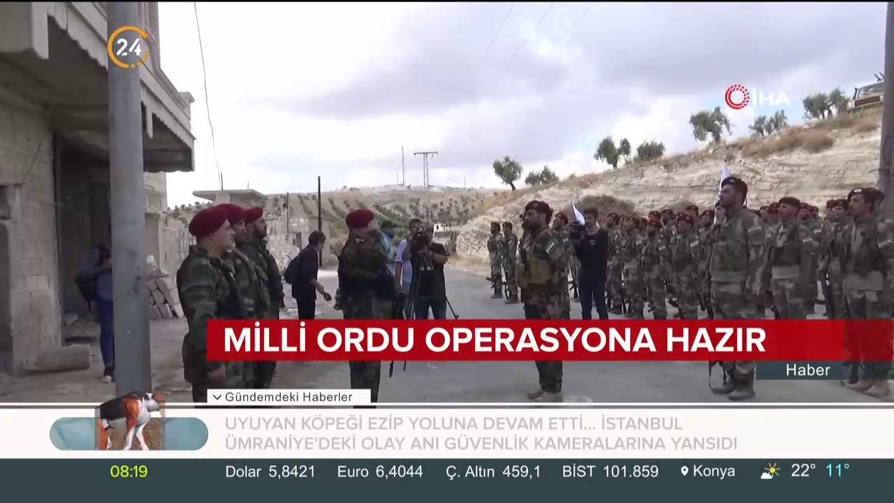 Suriye Milli Ordusu operasyona hazır: Bölgeye istikrar gelecek