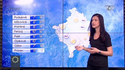 Video herunterladen: Diell dhe rritje temperaturash, ky është parashikimi i motit për sot