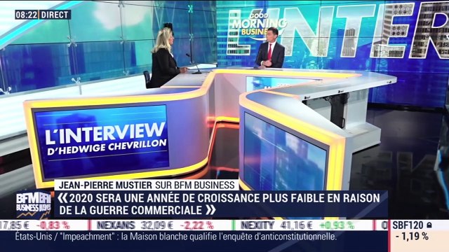 Jean-Pierre Mustier est l'invité d'Hedwige Chevrillon - 09/10