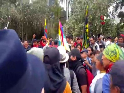 Ekvador'da sokağa çıkma yasağı ilan edildi