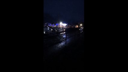 Hayling Island marina fire