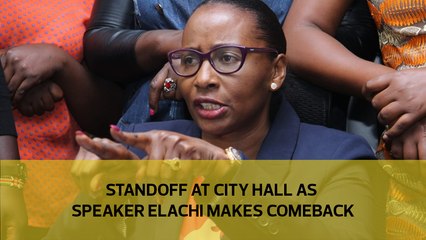 Standoff at City Hall as Speaker Elachi makes comeback