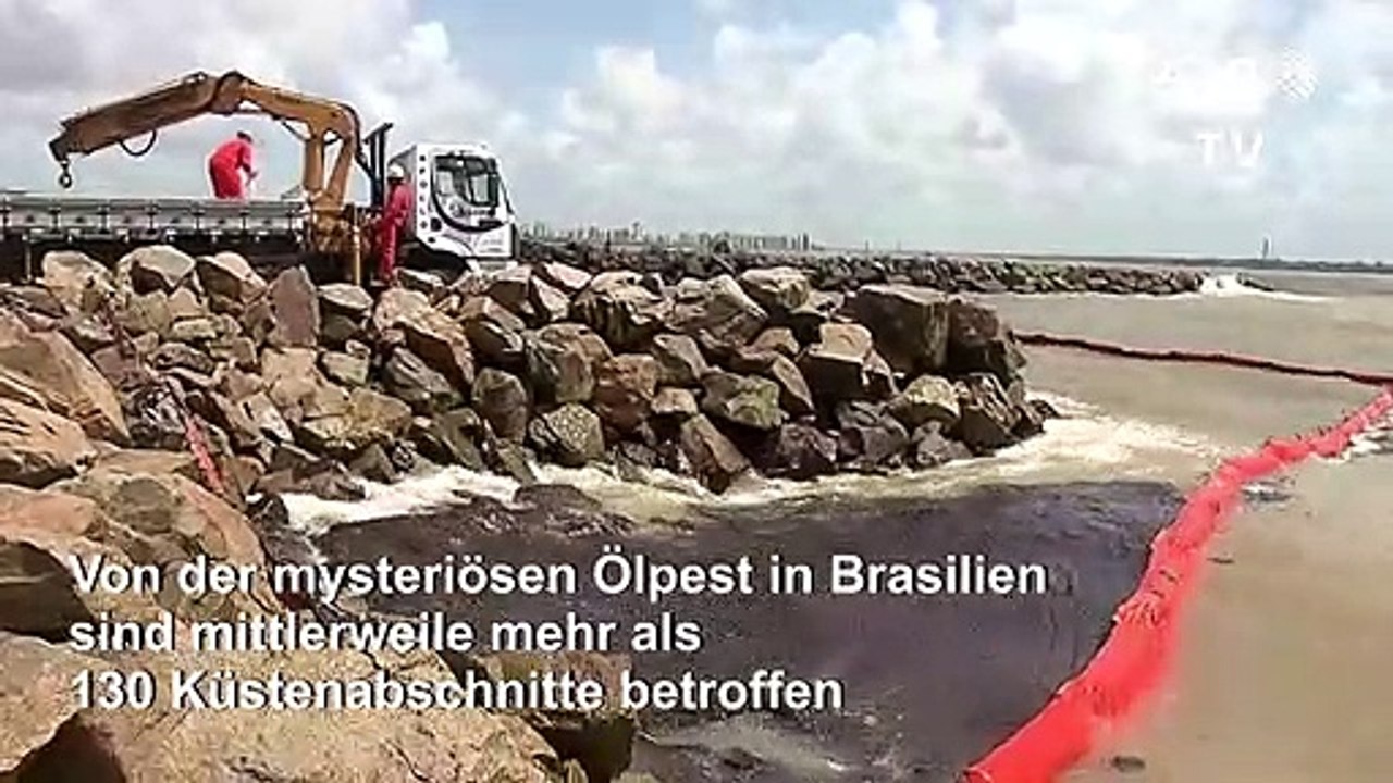 Mysteriöse Ölpest in Brasilien: Ursache weiter unklar