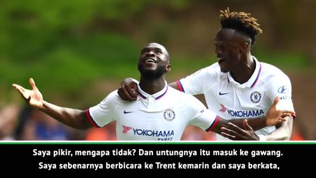 Saya memberitahu Trent bahwa gol saya lebih bagus! - Tomori pada nominasi goal of the month