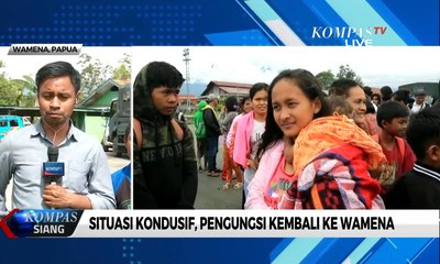 Situasi Kondusif, 102 Pengungsi Kembali ke Wamena