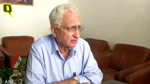 Salman Khurshid on His Comments Over Crisis Within Congress
