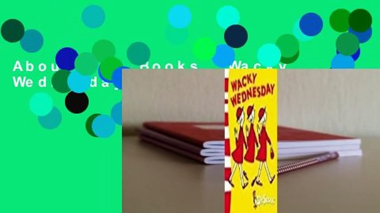 About For Books  Wacky Wednesday Complete