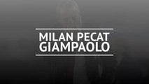 Milan pecat Giampaolo dan digantikan Pioli