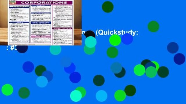 Full E-book Corporations (Quickstudy: Law) Best Sellers Rank : #3