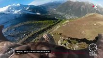 Alpes : un aigle muni d'une caméra sensibilise sur la fonte des glaces