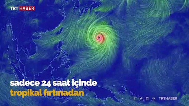 Süper Tayfun Hagibis Japonya'ya ilerliyor