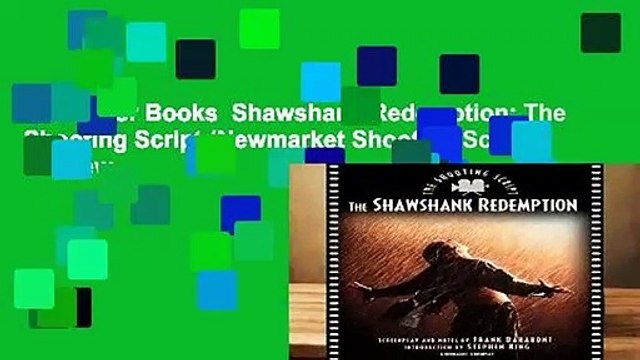About For Books Shawshank Redemption: The Shooting Script (Newmarket Shooting Script) Review