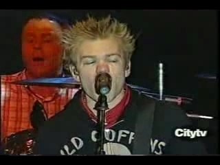 Sum 41- "Walking Disaster" on Jimmy Kimmel Live