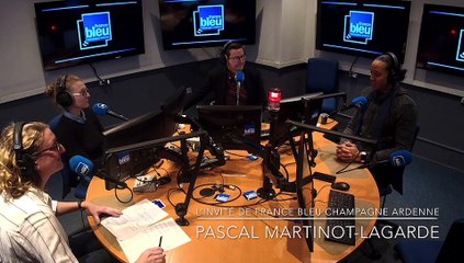 Pascal Martinot-Lagarde invité de France Bleu Champagne-Ardenne
