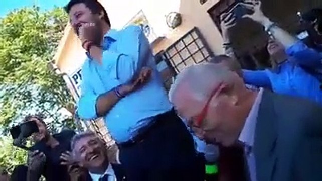 I pescatori del Trasimeno a Salvini Cacceremo comunisti dalla regione (08.10.19)