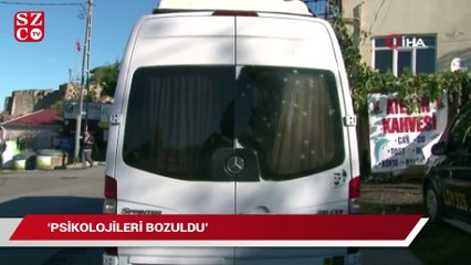 İstanbul’da lise öğrencilerinin olduğu servisi taradılar