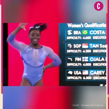 Simone Biles rentre dans l'histoire de la gymnastique