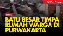 7 Rumah dan Satu Sekolah Tertimpa Batu Besar akibat Aktivitas Blasting di Purwakrta