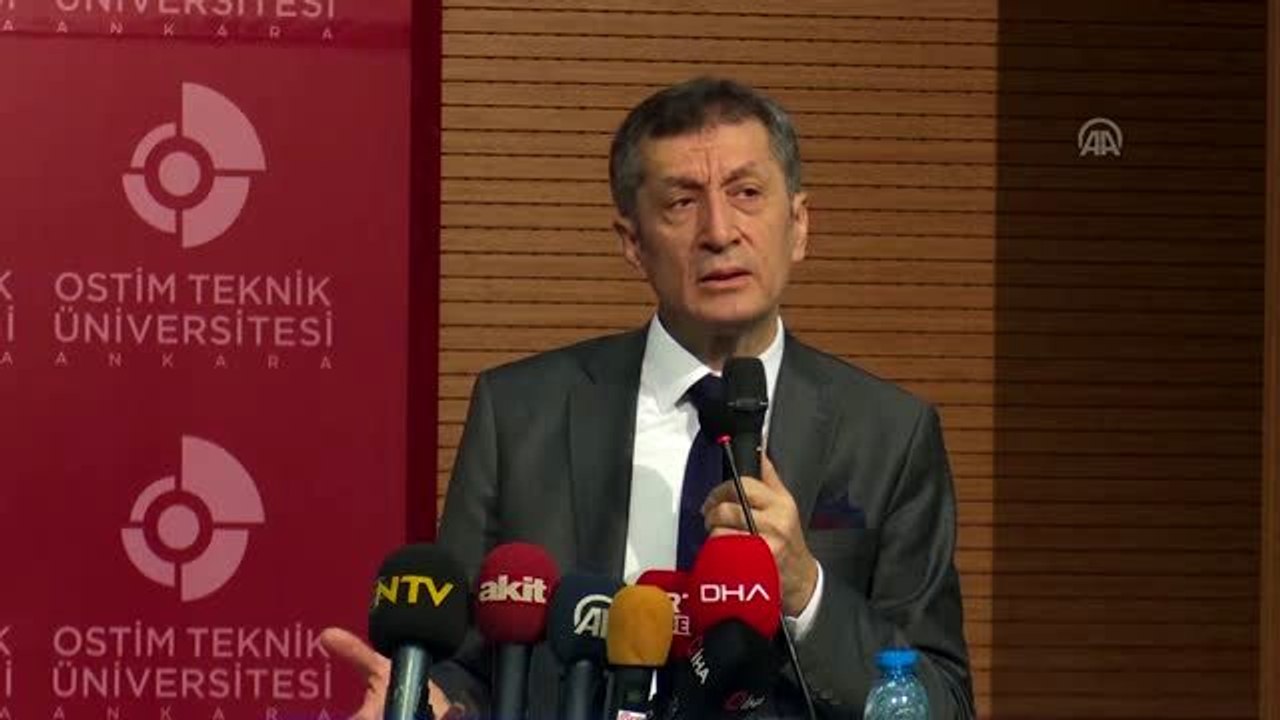 Bakan Selçuk: "(OSTİM Teknik Üniversitesi) Bu üniversitenin Türkiye'ye olan mesajını çok...
