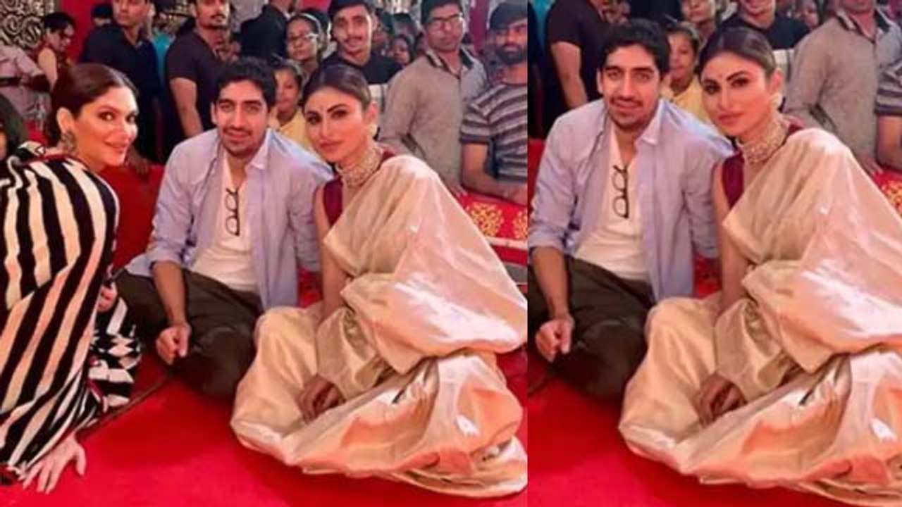 Mouni Roy looks beautiful in latest photos with Ayan Mukerji; Check out | FilmiBeat