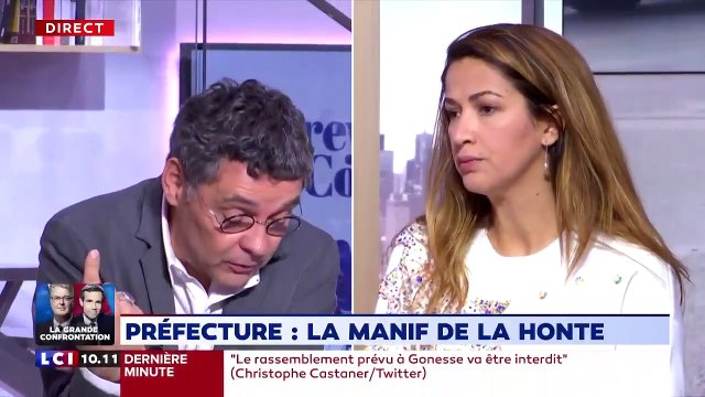 C'est une déclaration de guerre qui choisit son camp (...) Le fond de cette manif, c'est une manif de soutien à un terroriste islamiste