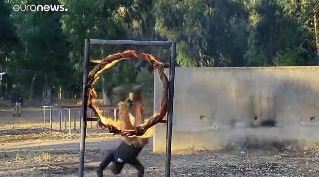 Türkische Truppen kurz vor dem Einmarsch in Nordsyrien