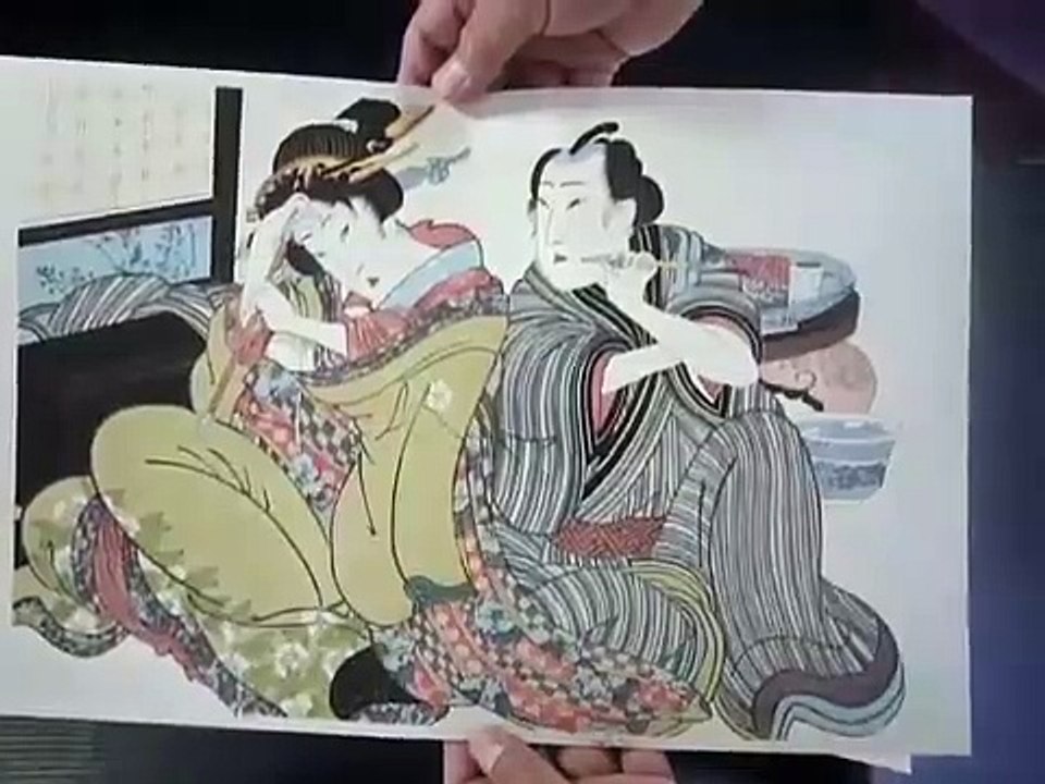 ukiyoe woodprint edo Japan 江戸伝承大錦手摺木版画　艶美 浮世絵　② 18巻　36枚揃
