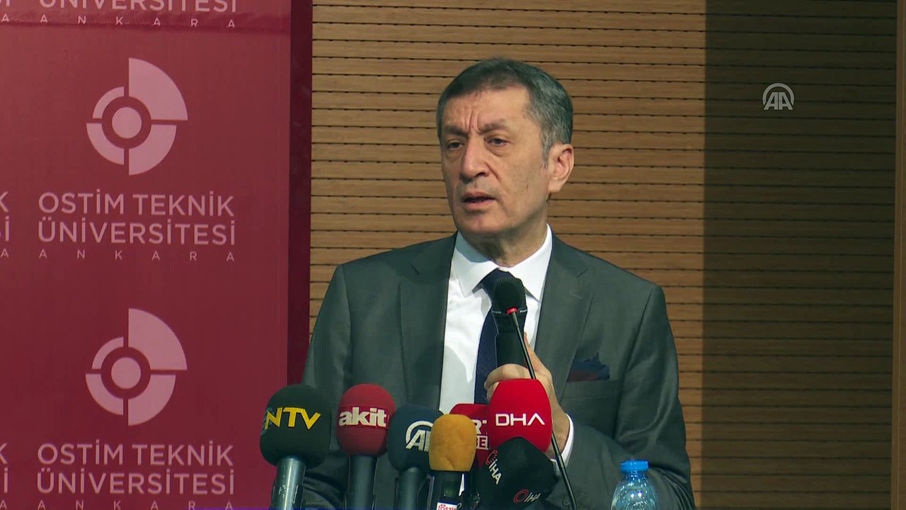 Bakan Selçuk: '(OSTİM Teknik Üniversitesi) Bu üniversitenin Türkiye'ye olan mesajını çok önemsiyorum' - ANKARA