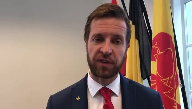 Camion renversé à Nimy: le bourgmestre Nicolas Martin fait le point sur la situation (Vidéo JC)