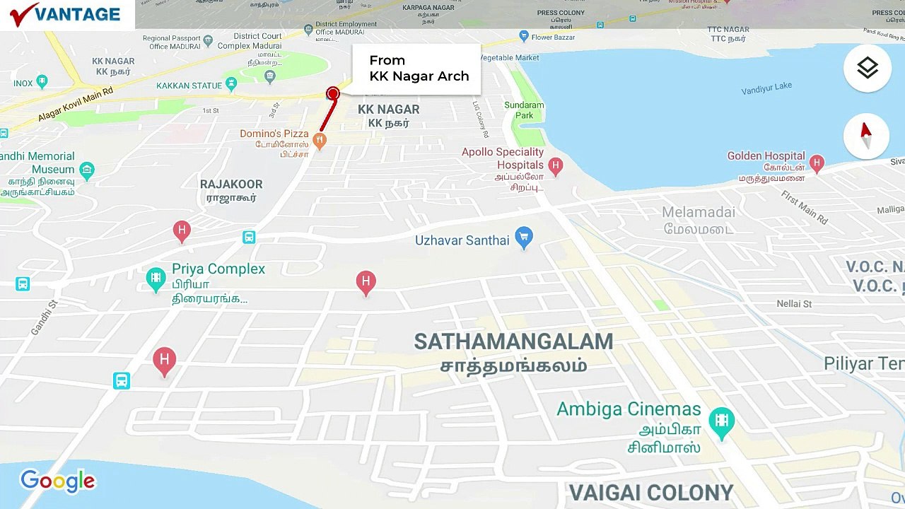 Center Medians and Pole Kiosks/Street Kiosks at Madurai Tamil Nadu