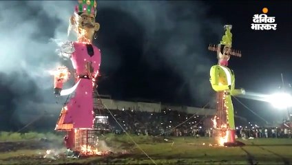 बिट्टन मार्केट के मैदान में विजयादशमी पर्व मनाया