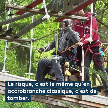 Ain : Un parc accrobranche accessible aux personnes handicapées, une première en France