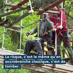 Ain : Un parc accrobranche accessible aux personnes handicapées, une première en France