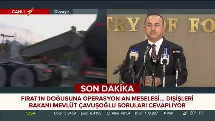 Bakan Çavuşoğlu konuşuyor