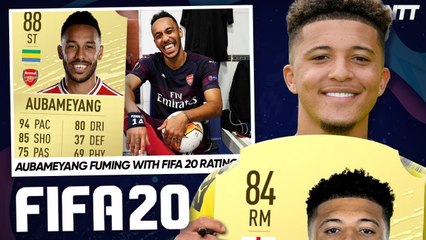 FOOTBALLERS REACT TO THEIR FIFA 20 CARDS! | #WNTT