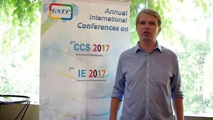 Dr. Meelis Kitsing at IE Conference 2017 by GSTF
