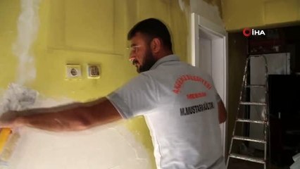 Belediye Başkanı talimat verdi, şehit annesinin evi yenileniyor