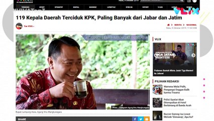 TOP 3: Daerah Terkorup, Tes CPNS 2019 dan Kasino Robinson