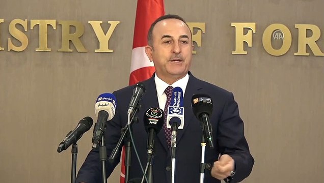 Çavuşoğlu: '(Suriye'nin kuzeyi) Bizim tek hedefimiz buradaki teröristler' - CEZAYİR