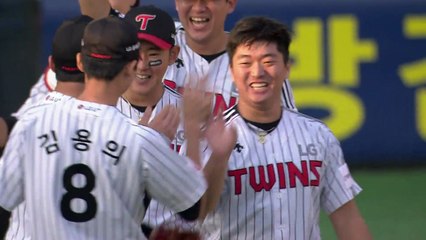 '채은성·페게로 홈런' LG, 준PO 2연패 뒤 반격의 1승' / YTN