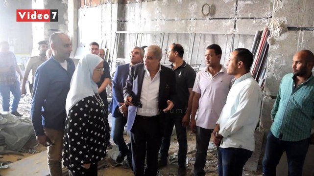 محافظ المنيا يتابع أعمال إحلال وتجديد مستشفى سمالوط العام