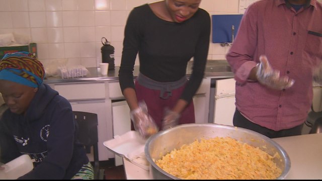 South African students suffering hunger crisis