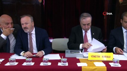 Galatasaray’ın ekim ayı divan kurulu başladı